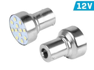 Żarówka VISION P21W BA15s 12V 12x 2835 SMD LED, biała, 1 szt. - Żarówki samochodowe - miniaturka - grafika 1