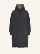 Płaszcze damskie - No.1 Como Płaszcz Nora Model Dwustronny schwarz - miniaturka - grafika 1