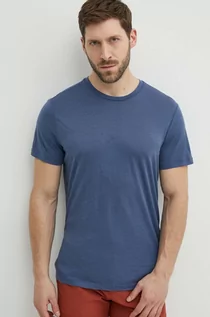 Koszulki męskie - Icebreaker t-shirt sportowy Merino 150 Tech Lite III kolor niebieski gładki IB0A56WLA761 - grafika 1