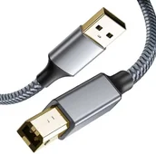 Kable komputerowe i do monitorów - Kabel do drukarki USB 2.0 USB B do USB A, 3m - miniaturka - grafika 1