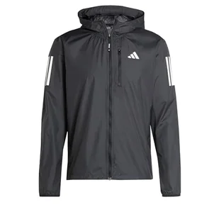 adidas Męska kurtka Own The Run, biała, biały, M wysoki - Kurtki męskie - miniaturka - grafika 1