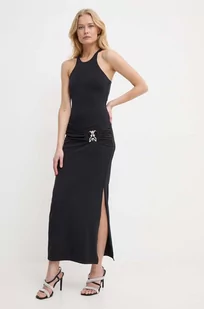 Patrizia Pepe sukienka kolor czarny maxi dopasowana 2A2756 J206 - Sukienki - miniaturka - grafika 1