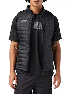DEWALT Męska kamizelka Force Slim Fit, czarna, XX L - Garnitury - miniaturka - grafika 1