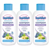 Szampony do włosów - Bambino Rodzina, Szampon Wzmacniający, 3x400ml - miniaturka - grafika 1