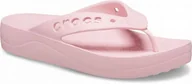 Moda i Uroda OUTLET - Damskie Lekkie Japonki Klapki Crocs Baya 208395 Platform Flip 38-39 - miniaturka - grafika 1