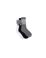 Skarpetki męskie - Dziecięce skarpety Drop V Classic Check Crew (3 pary) VN000EZ2CNC 26,5-31 - miniaturka - grafika 1