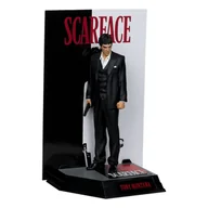 Figurki dla dzieci - scarface figurka movie maniacs pvc statue tony montana 17 cm - miniaturka - grafika 1