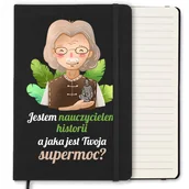 Notesy i bloczki - NOTES W LINIE 120 STR PREZENT DLA NAUCZYCIELA HISTORII DZIEŃ NAUCZYCIELA WZ - miniaturka - grafika 1