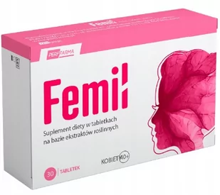 Perrfarma Femil 30 tabletek 3838841 - Witaminy i minerały - miniaturka - grafika 1