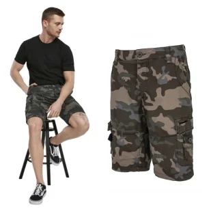 Spodnie Krótkie Szorty Bojówki BRANDIT TY - Darkcamo - Odzież taktyczna i umundurowanie - miniaturka - grafika 1