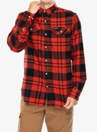 Odzież trekkingowa damska - Koszula turystyczna Columbia Flare Gun Stretch Flannel - sail red river crossing plaid - miniaturka - grafika 1