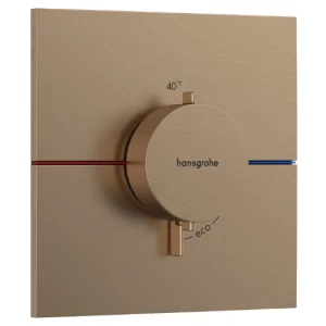 HANSGROHE 15574140 ShowerSelect Comfort E Bateria termostatyczna, podtynkowa Brąz Szczotkowany - Baterie podtynkowe - miniaturka - grafika 1