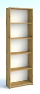 Regały - Regał Iza 56 Cm Dąb Artisan - miniaturka - grafika 1