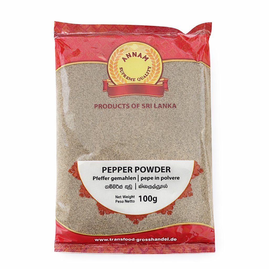 Pieprz czarny mielony Annam Pepper Powder 100g - wyrazista ostrość korzenny
