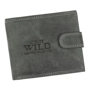 Skórzany męski portfel Wild N992-P-CHM RFID - Portfele - miniaturka - grafika 1