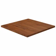 Meble modułowe i akcesoria - Kwadratowy blat do stolika, ciemnobrązowy, 40x40x1,5 cm, dębowy! Lumarko! - miniaturka - grafika 1