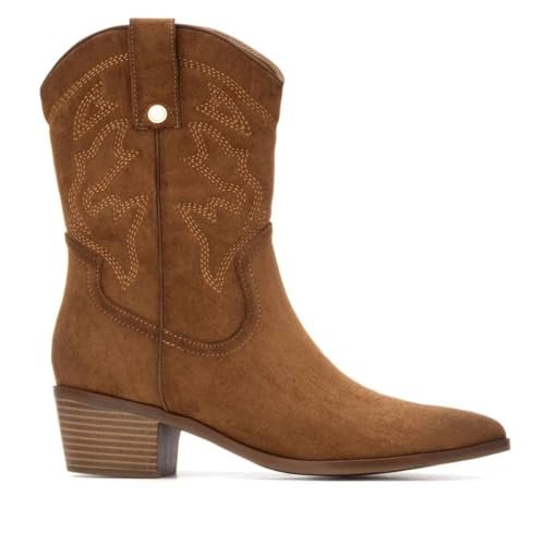 XTI 144307 Damskie kozaki, Camel, 39 EU, Wielbłąd, 39 EU