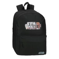 Plecaki szkolne i tornistry - Joumma Star Wars Star Wars Retro plecak szkolny 15,6" czarny 31,5 x 45 x 15 cm poliester 21,26 l, Czarny (Black), Talla única, Plecak szkolny z możliwością dostosowania do wózka - miniaturka - grafika 1