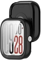 Akcesoria do smartwatchy - Bizon Etui z osłoną ekranu Case Watch Felipe do Xiaomi Redmi Watch 5, czarne - miniaturka - grafika 1