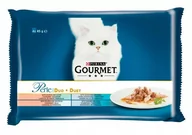 Mokra karma dla kotów - Purina Gourmet Perle Duet Rybny saszetki 4x85g DLA ZAMÓWIEŃ + 99zł GRATIS! - miniaturka - grafika 1