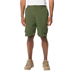 Krótkie spodenki męskie Jack Wolfskin KALAHARI CARGO M greenwood - 46 - Spodenki męskie - miniaturka - grafika 1
