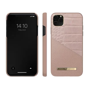Ideal of Sweden Atelier Etui Obudowa do iPhone 11 Pro Max / iPhone Xs Max Rose Smoke Croco IDACSS20-I1965-202 - Etui i futerały do telefonów - miniaturka - grafika 1