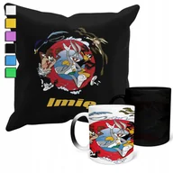 Gadżety dla niej i dla niego - ZESTAW KUBEK MAGICZNY + POSZEWKA Z PODUSZKĄ-PREZENT LOONE TU NES + IMIĘ - miniaturka - grafika 1