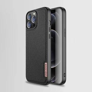 Dux Ducis Fino etui pokrowiec pokryty nylonowym materiałem iPhone 13 Pro szary - Etui i futerały do telefonów - miniaturka - grafika 15