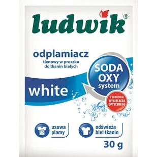 Odplamiacz tlenowy do tkanin białych 30 g LUDWIK - Inne artykuły czyszczące - miniaturka - grafika 1