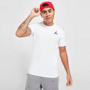 Koszulki męskie - JORDAN T-SHIRT M J JUMPMAN EMB SS CREW BIALY DC7485-100 - Jordan - miniaturka - grafika 1