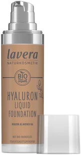 Lavera Hyaluron Liquid Foundation 30 ml - podkład do twarzy Warm Almond 06 - Podkłady do twarzy - miniaturka - grafika 2