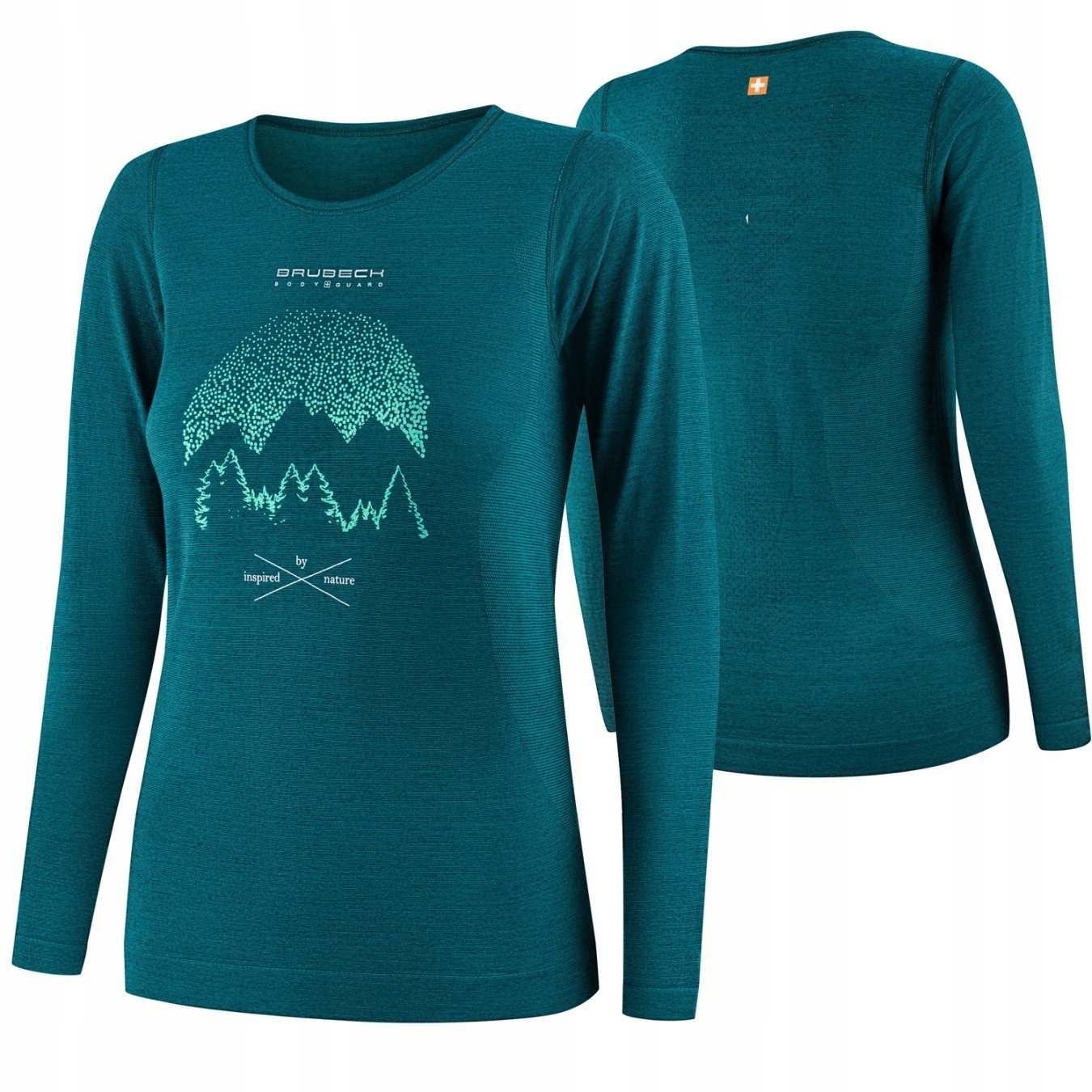 LS1415W Koszulka damska z długim rękawem OUTDOOR WOOL PRO zielony XL - GÓRY 13