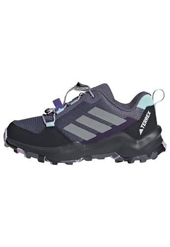 adidas Uniseks - dzieci Terrex AX4S SPEED LACING Hiking Shoes Kids, preloved violet/matte silver/powder plum, 29 EU
