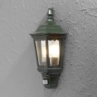 Lampy ogrodowe - Konstsmide Kinkiet zewnętrzny Firenze, czujnik, zielony - miniaturka - grafika 1