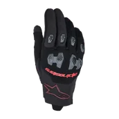 Rękawice motocyklowe - Rękawice Cross Alpinestars Pro-Dura Czarny/JasnoczerwonyS - miniaturka - grafika 1