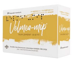 Velmea-mip, 20 kapsułek twardych - Układ pokarmowy - miniaturka - grafika 1