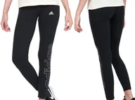 Legginsy - LEGGINSY ADIDAS CZARNE GETRY DAMSKIE LEGI ROZM. S - miniaturka - grafika 1