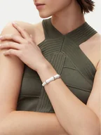 Bransoletki - Guess Bransoletka JUBB05 157JW Biały - miniaturka - grafika 1