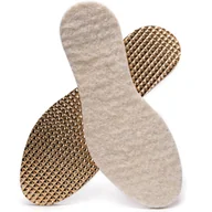 Akcesoria obuwnicze - Ciepłe wełniane wkładki do butów wełna zima r_45 - miniaturka - grafika 1