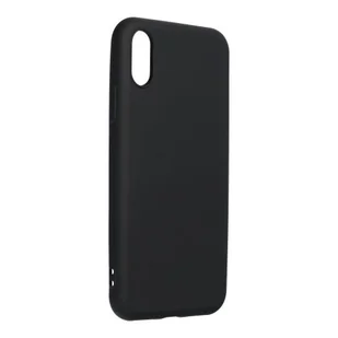 Forcell Futerał SILICONE LITE do IPHONE X czarny - Etui i futerały do telefonów - miniaturka - grafika 1