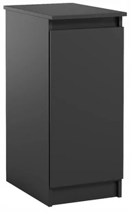 Szafka Do Biurka Jaris Heini Czarny Mat Dostawka - Szafki biurowe - miniaturka - grafika 1