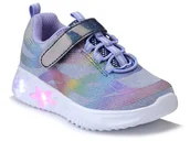 Buty dla dziewczynek - Buty dziecięce dziewczęce na rzepy świecące American Club 87/24-25 - miniaturka - grafika 1