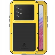 Etui i futerały do telefonów - Love Mei Etui Pancerne + szkło Galaxy A53 5G, żółte 6932809617261 - miniaturka - grafika 1