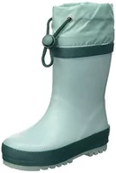 Kalosze damskie - Playshoes Chłopięce unisex dziecięce kalosze, zielone, uniwersalne, 23 EU, zielony uniwersalny, 23 EU - miniaturka - grafika 1