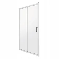 Akcesoria do armatury i ceramiki - Drzwi wnękowe szklane przesuwne 120 x 190 cm 5 mm - miniaturka - grafika 1