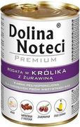 Mokra karma dla psów - Dolina Noteci Premium Królik z żurawiną 24x400g 23305-uniw - miniaturka - grafika 1