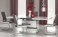 Stoły - Stół rozkładany biały + popiel - Maurycy - miniaturka - grafika 1