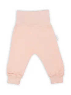 Dziewczęcy półśpioch niemowlęcy łososiowy, Nicol,r.48 - Śpiochy dla niemowląt - miniaturka - grafika 1