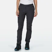 Odzież trekkingowa damska - Damskie spodnie turystyczne Regatta Highton szare Rozmiar: 36R - miniaturka - grafika 1