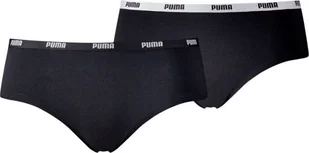 Puma Puma Hipsters 2 Pack 603032001-200 Czarne XS - Bielizna sportowa damska - miniaturka - grafika 1